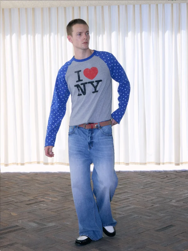 O1CN01cr0E311PIh8FSNeXW__1032861818 InsGale 25AW 星星點點撞色I LOVE NY長袖T