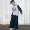 InsGale 25AW 黑白老虎長T